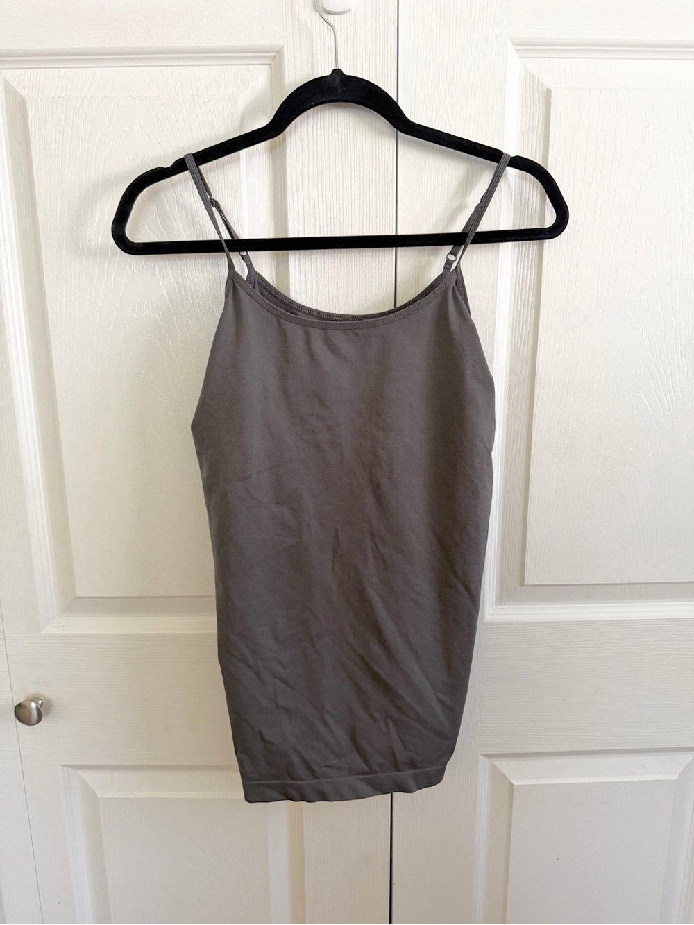5 for $25! Apt. 9 Gray Slim Spaghetti-Strap Camisole